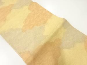 金砂子雲模様織り出し全通袋帯